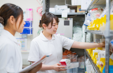 看護部部門紹介ページのリンク